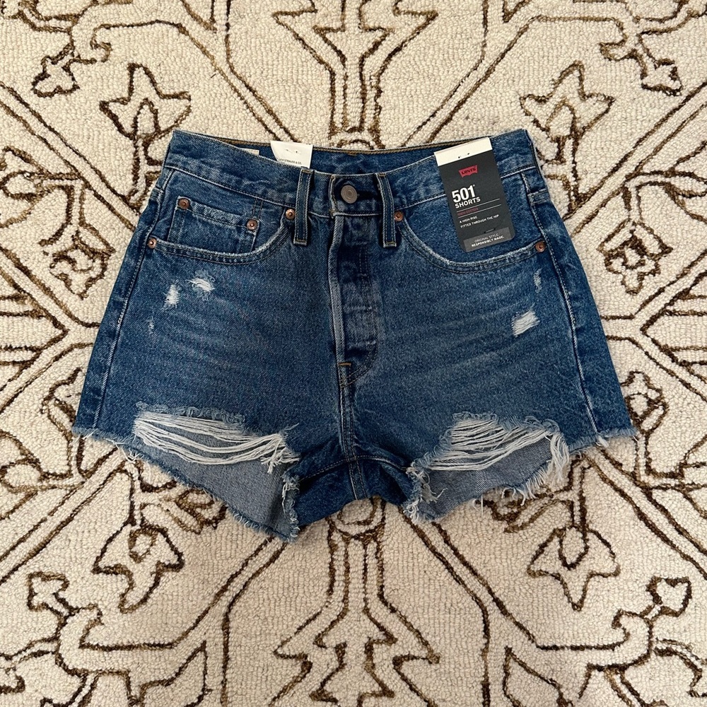 Levi’s 501 Distressed Shorts